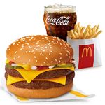 Double Quarter Pounder w/ Cheese w/ Fries Small Meal