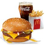 Quarter Pounder w/ Cheese w/ Fries Small Meal
