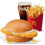 Crispy Chicken Sandwich w/ Fries Large Meal