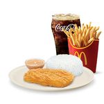 Crispy Chicken Fillet w/ Fries Large Meal