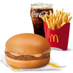 Burger McDo w/ Fries Medium Meal