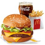 Quarter Pounder with Cheese, Lettuce & Tomatoes with Small Fries and Drink