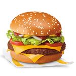 Quarter Pounder w/ Cheese, Lettuce & Tomatoes