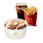 2-pc. Mushroom Pepper Steak w/ Fries Medium Meal
