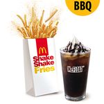 Large Shake Shake Fries N' McFloat Combo BBQ