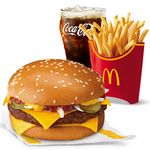 Quarter Pounder w/ Cheese w/  Fries Large Meal