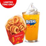 Regular Twister Fries & Medium Royal McFloat Combo