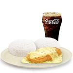 McSavers Sulit Busog Crispy Chicken Fillet Ala King with Extra Rice Meal