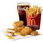6-pc. Chicken McNuggets w/ Fries Large Meal