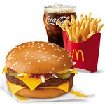 Quarter Pounder w/ Cheese w/  Fries Medium Meal
