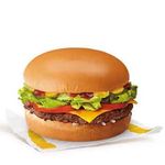 Cheeseburger with Lettuce & Tomatoes Solo