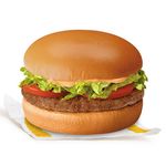 Burger McDo with Lettuce & Tomatoes