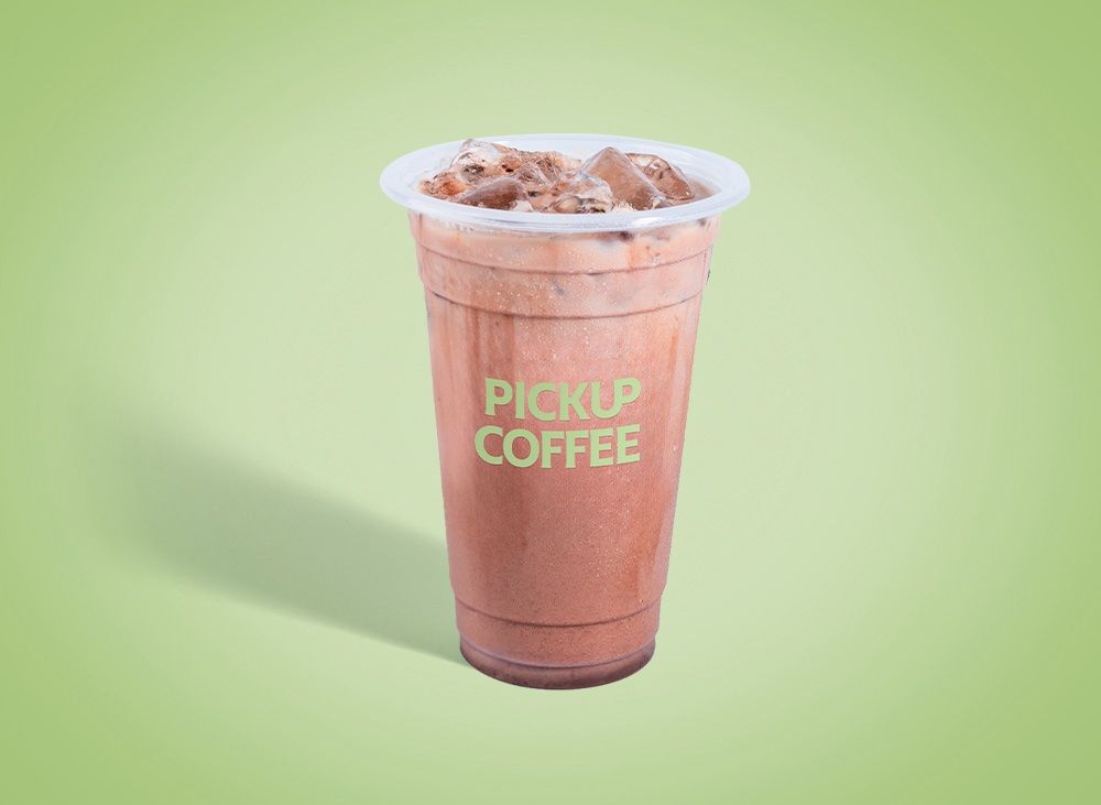 Iced Dark Chocolate Latte