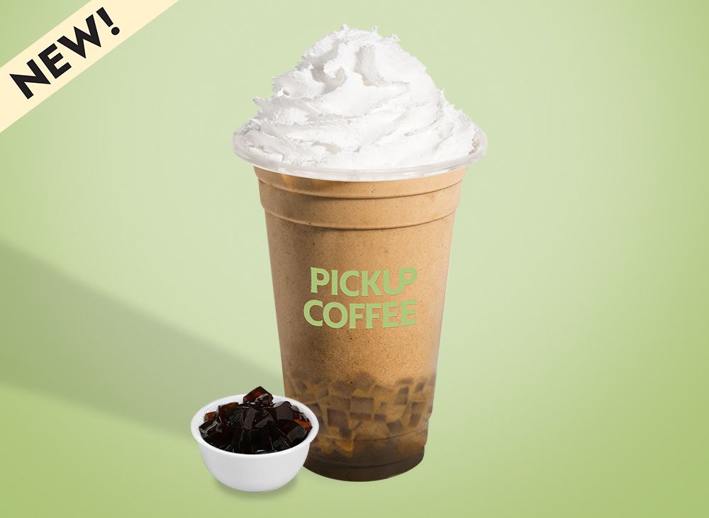 Brown Sugar Coffee Jelly Frappe