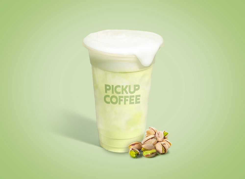 Iced Sea Salt Pistachio Milk