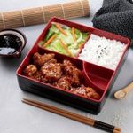 6Pc Honey Chicken Bento