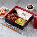 3Pc Honey Chicken Teriyaki Bento Combo