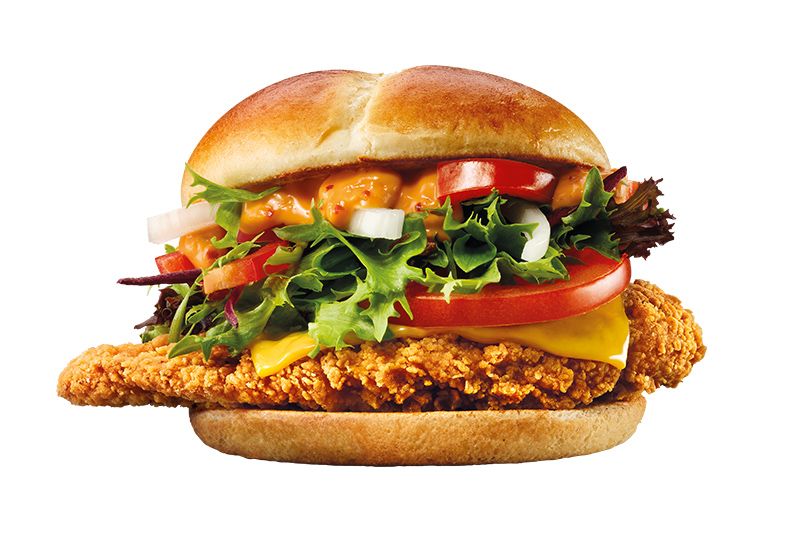 Spicy Sertésburger