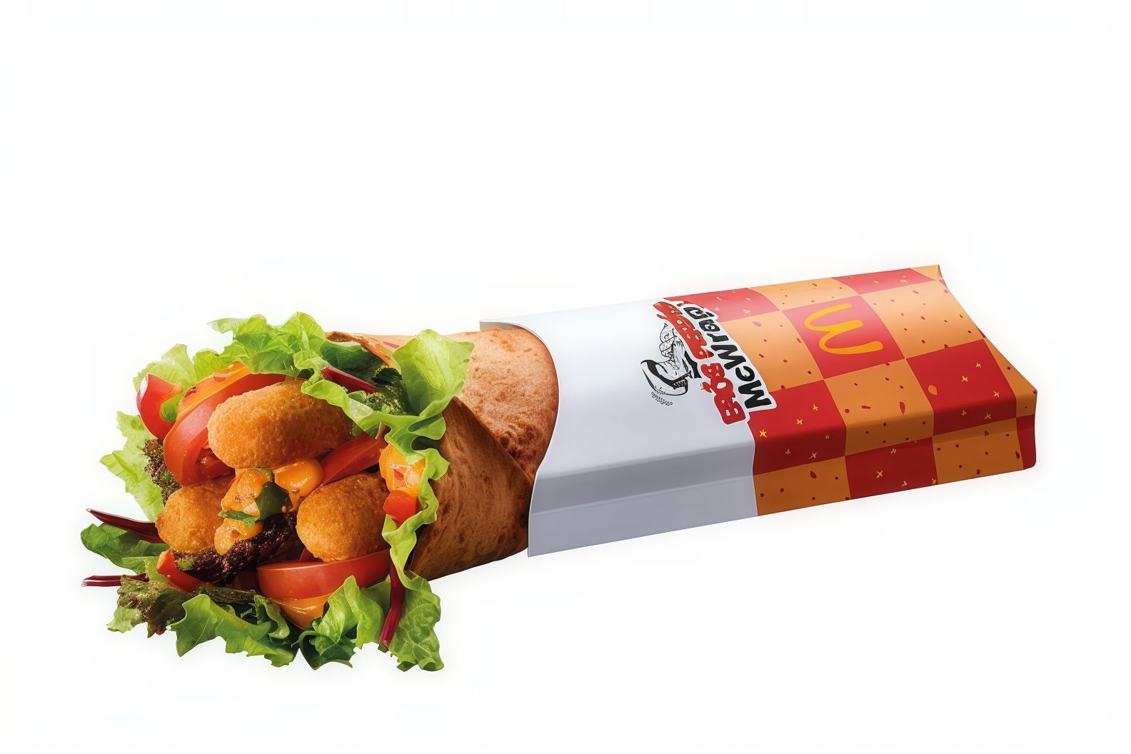 Erős Pistás McWrap sajtrudakkal