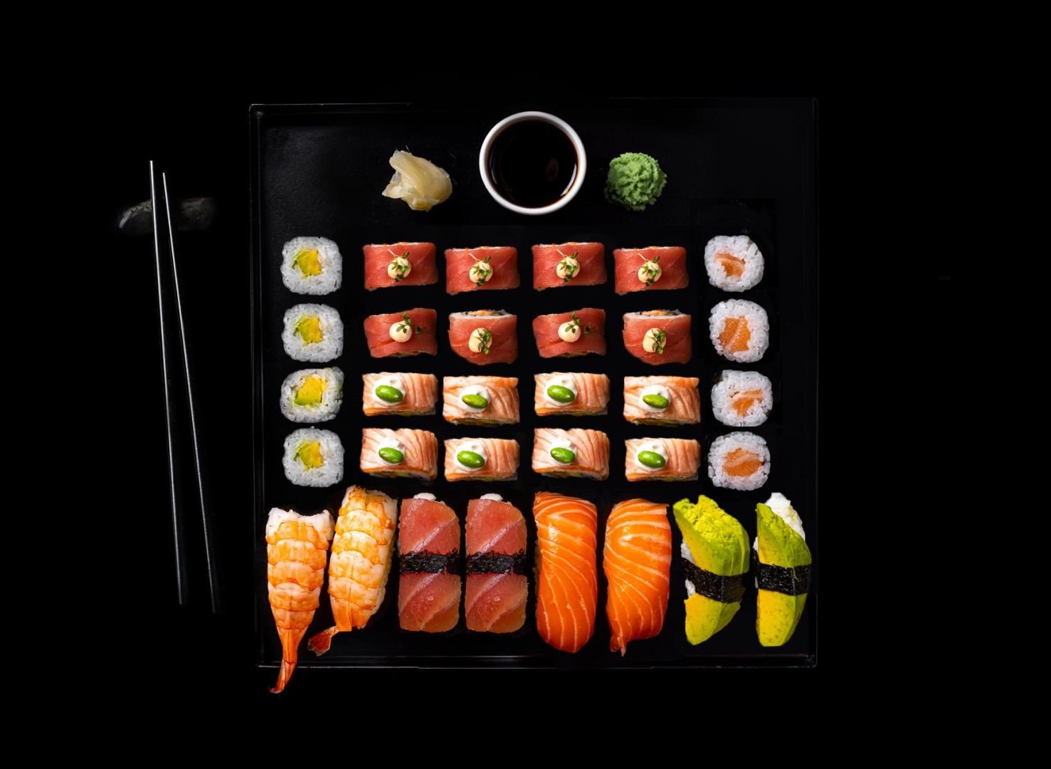 Top 69+ imagen sushi roll menu charolas - Viaterra.mx