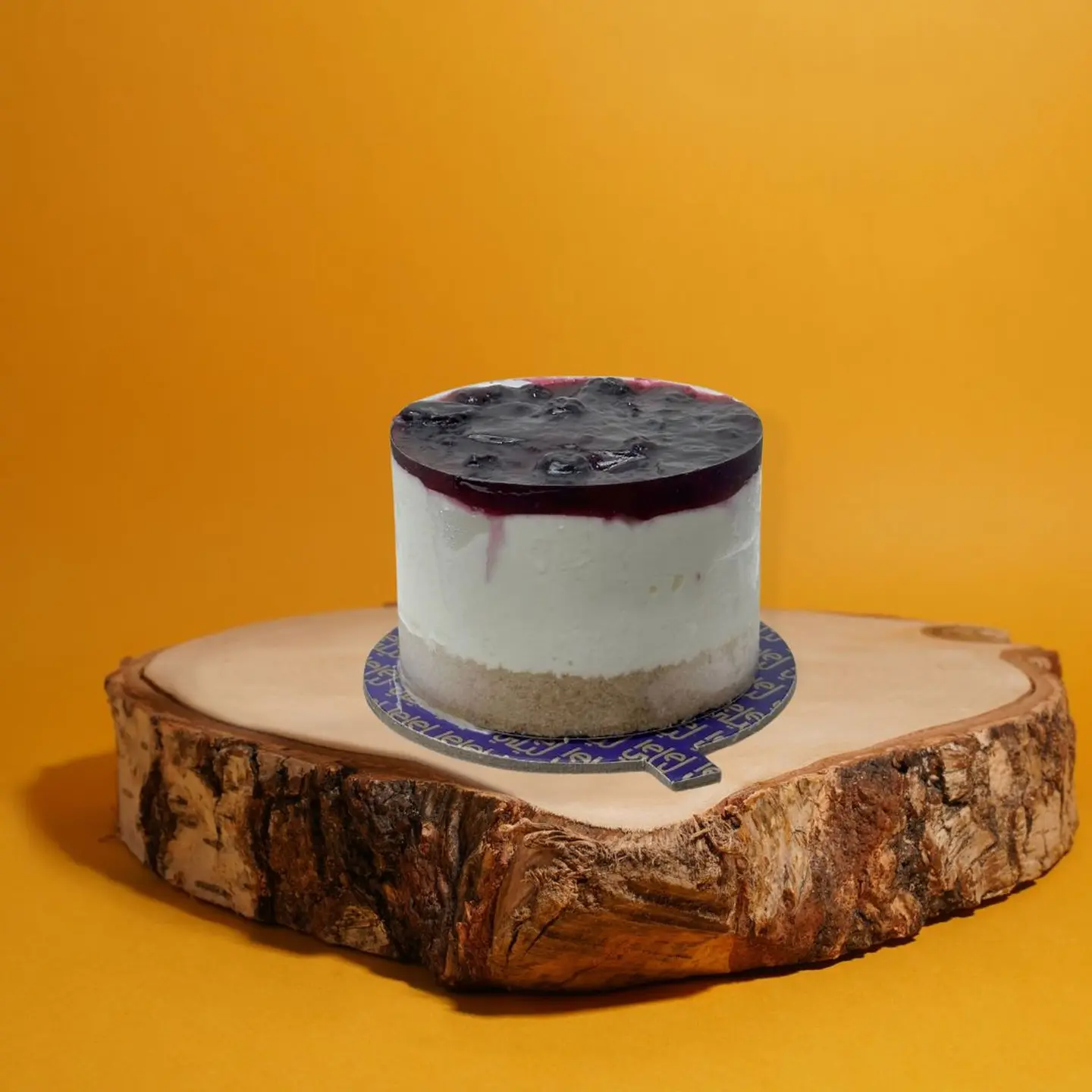 تشيز كيك توت ازرق