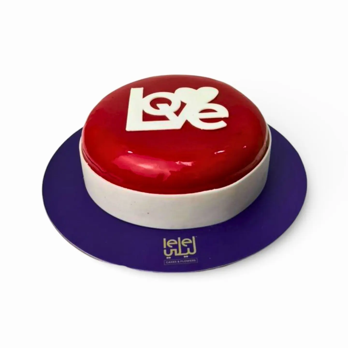 كيك الحب الاحمر