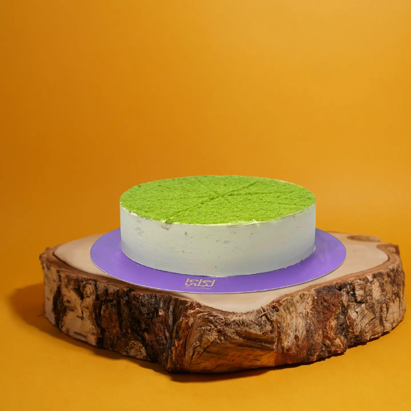 كيك الماتشا الكبيرة