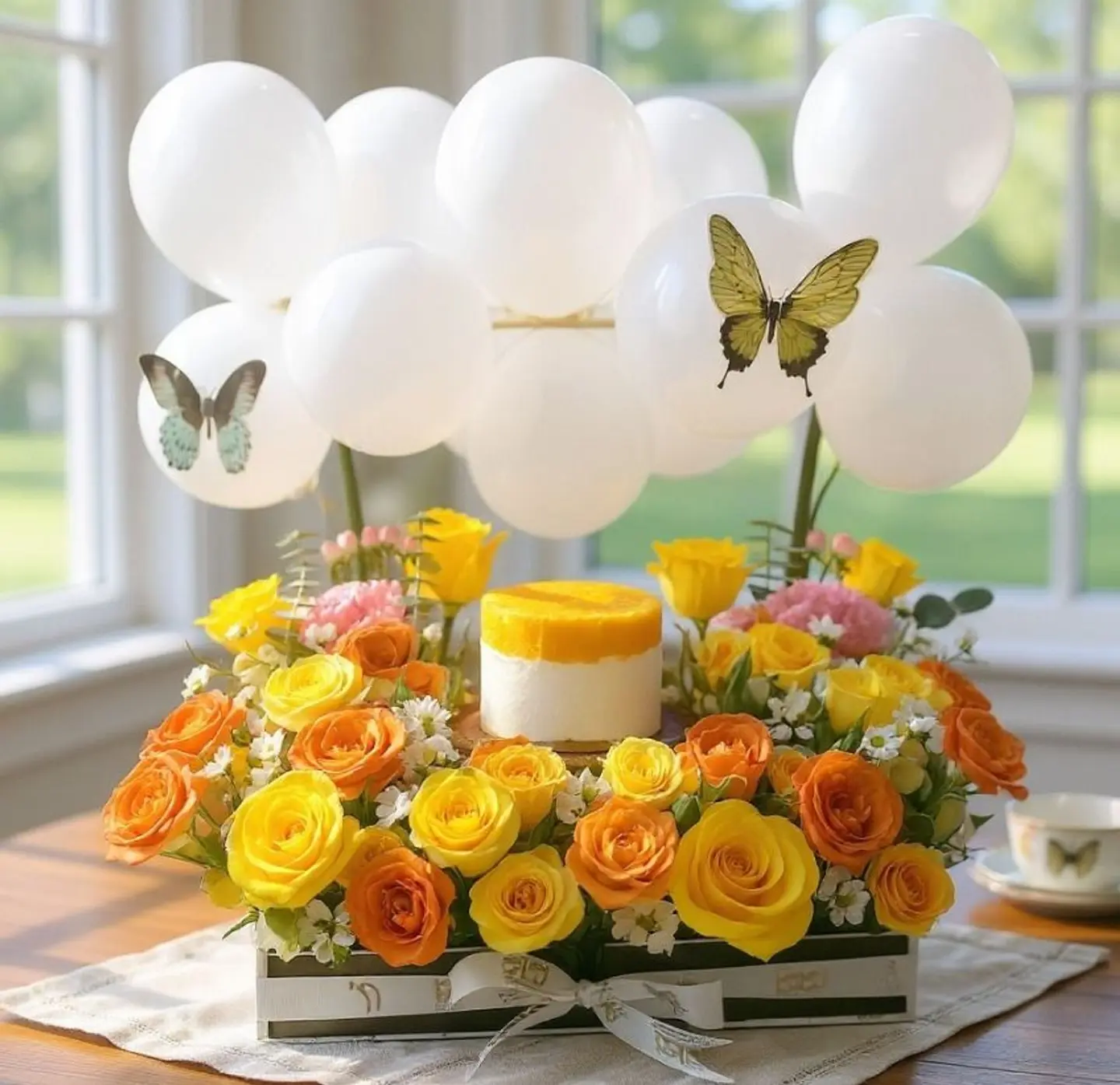 باقة يوم الميلاد السعيد