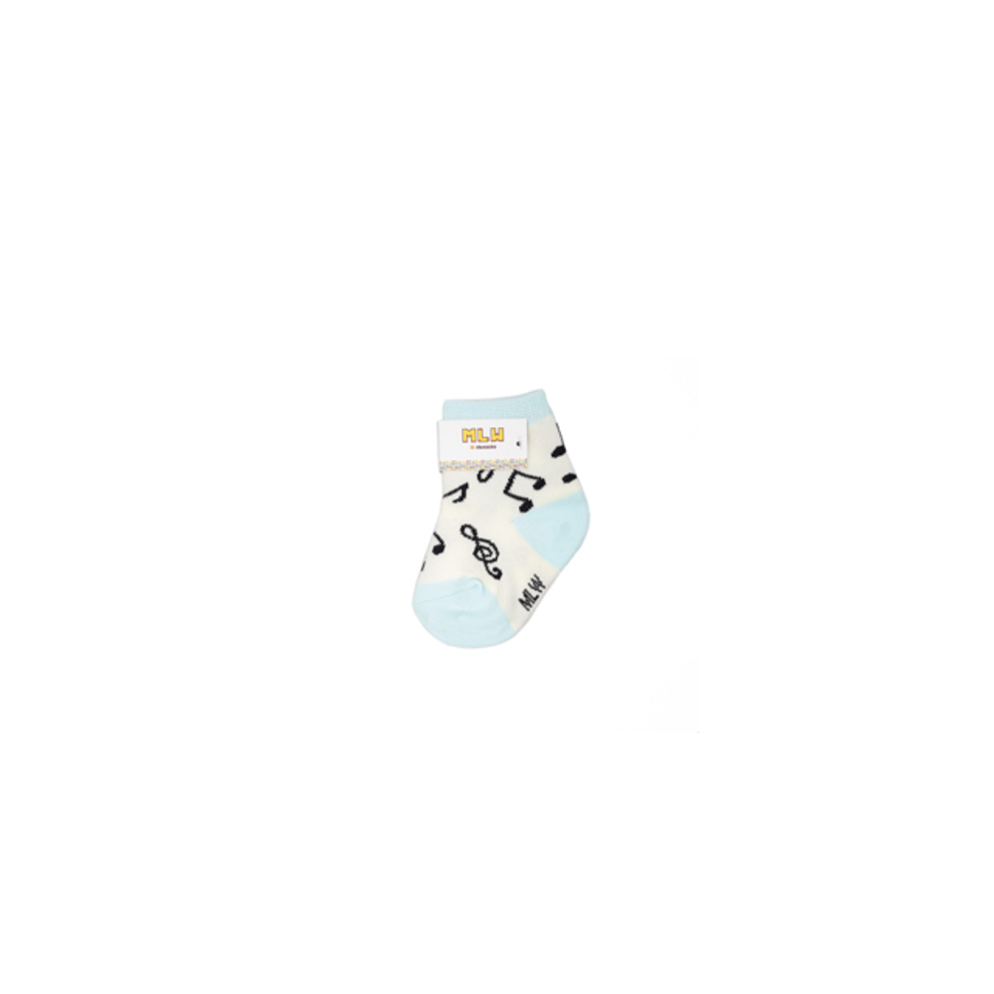 Baby Socks With Musical Notes, 0 1 Year
