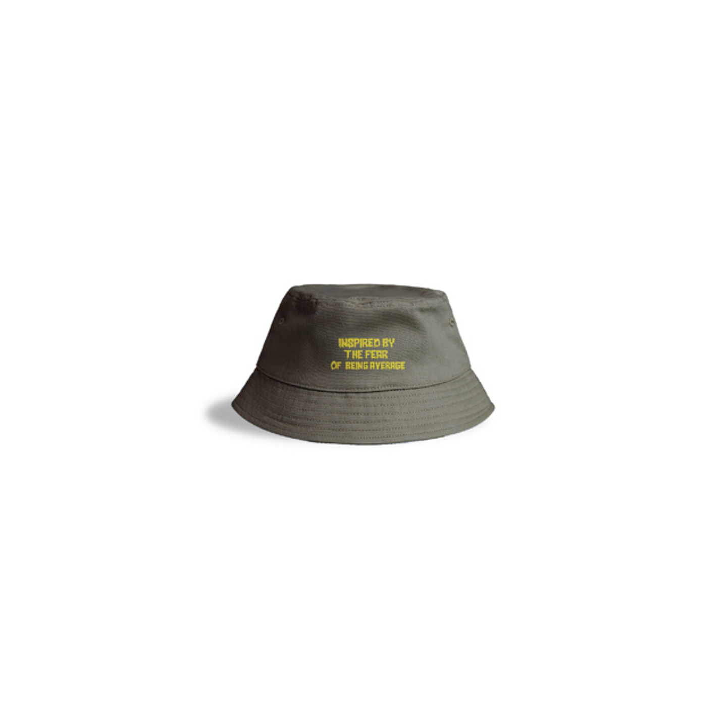 Inspired By The Fear Of Being Average Bucket Hat