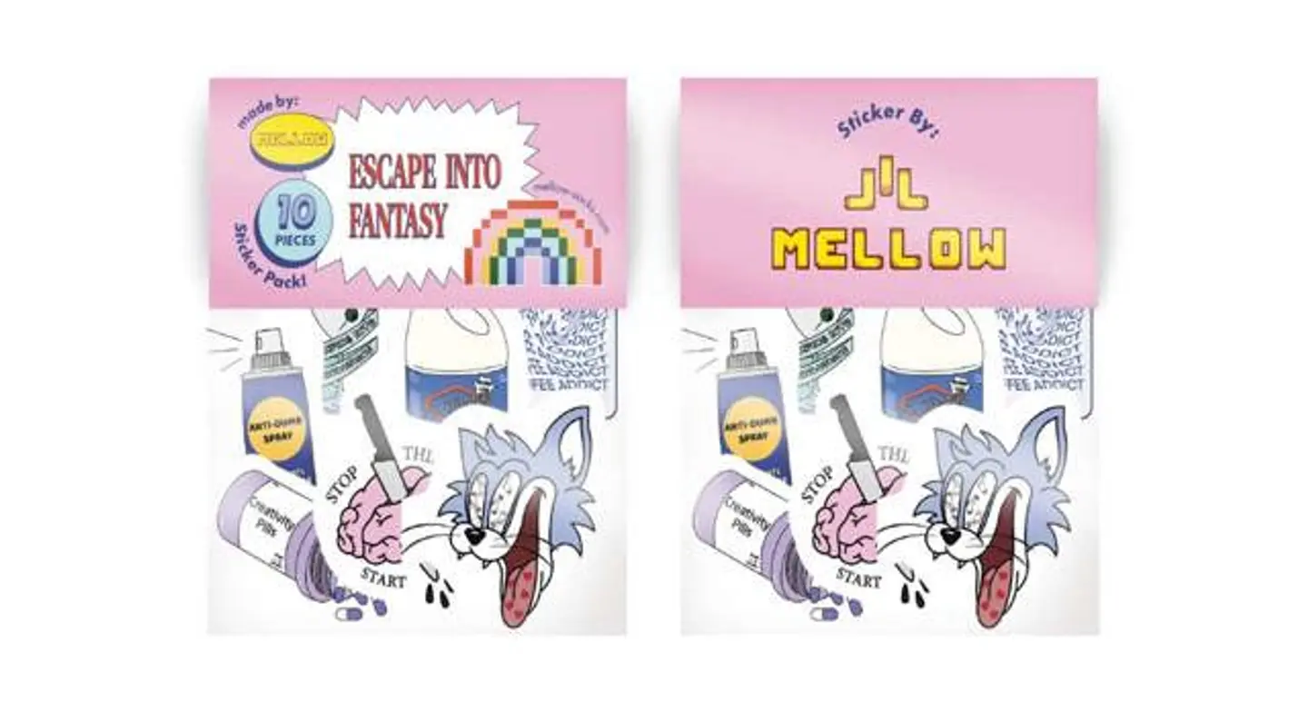 Escape Into Fantasy Stickers Pack