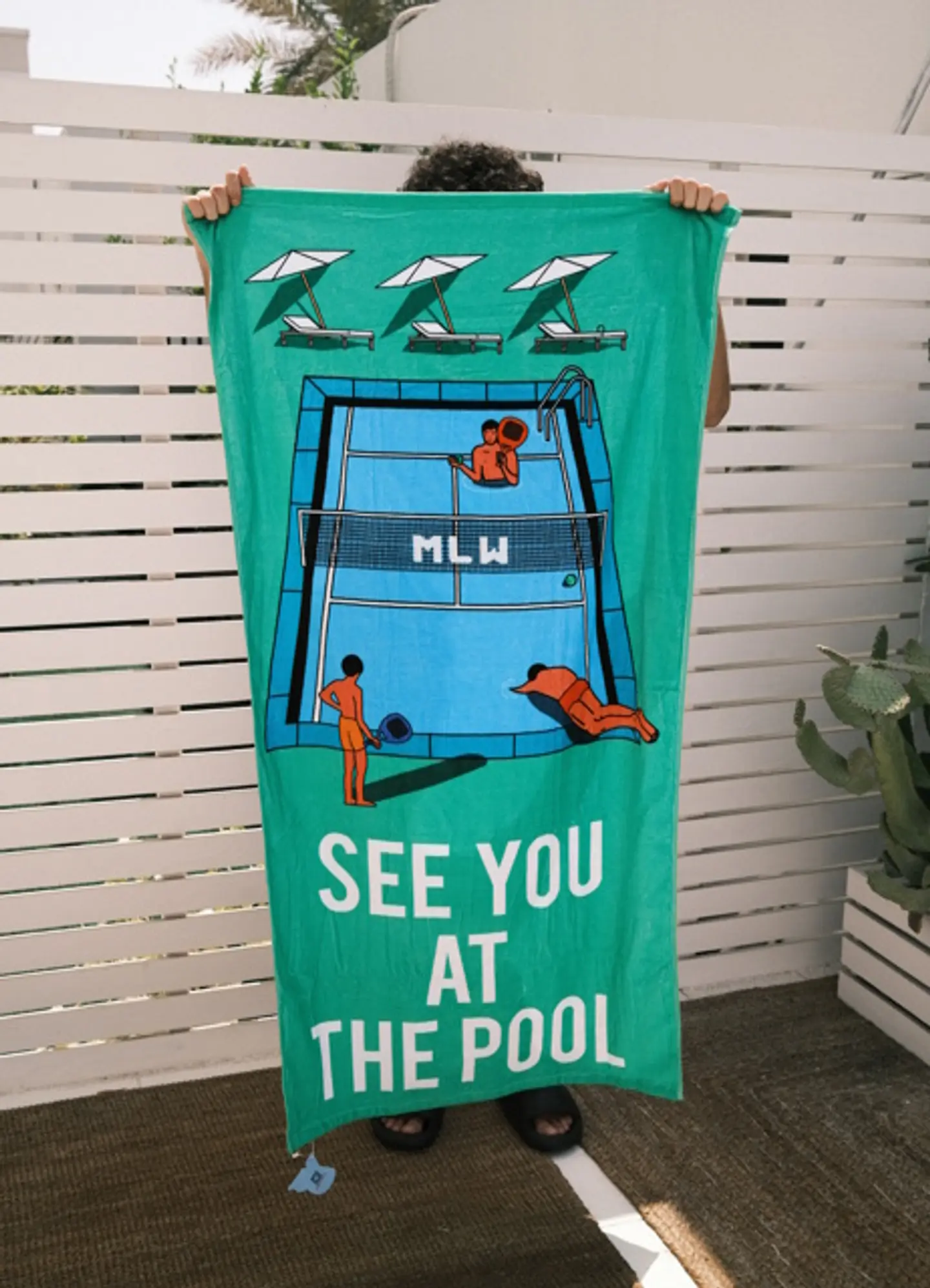 See You At The Pool Towel
