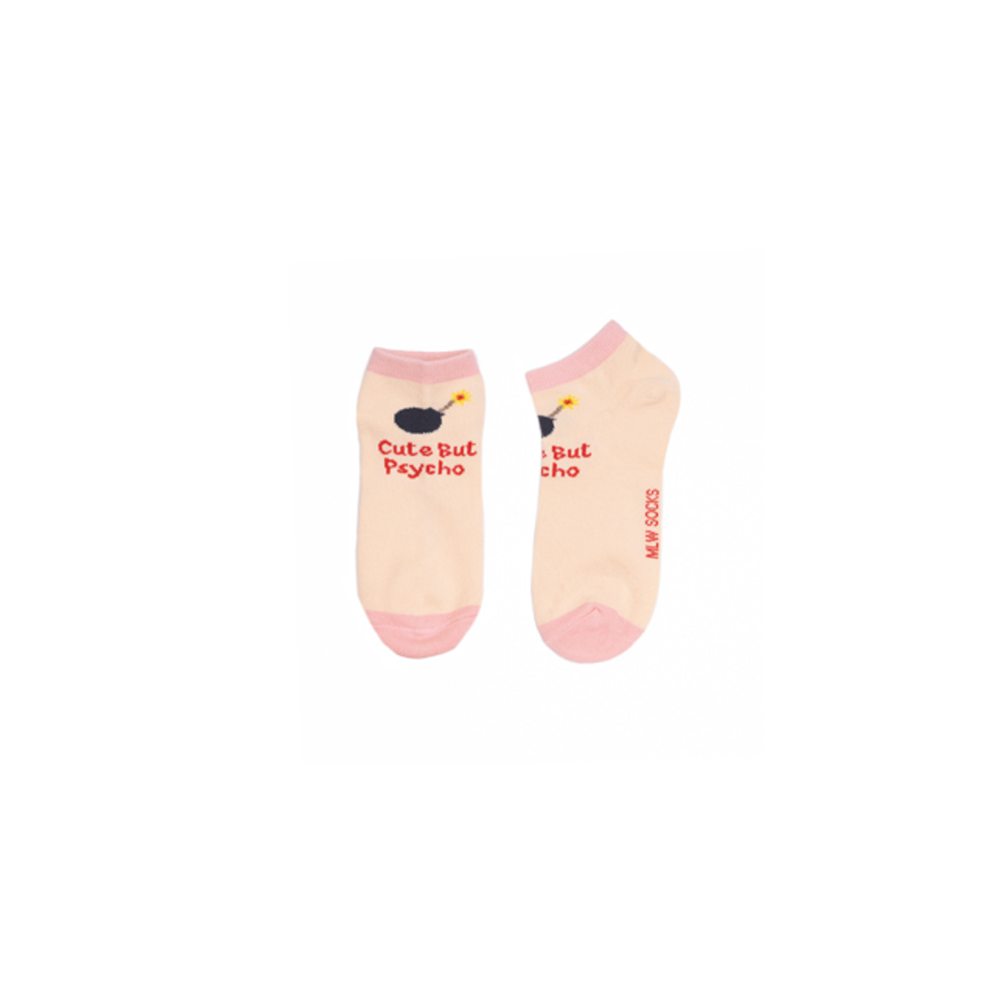 Cute Pet Psycho Short Socks