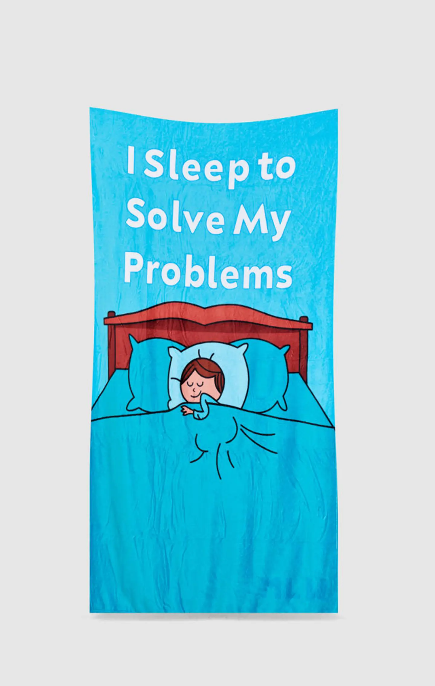 I Sleep To Solve My Problems Blanket