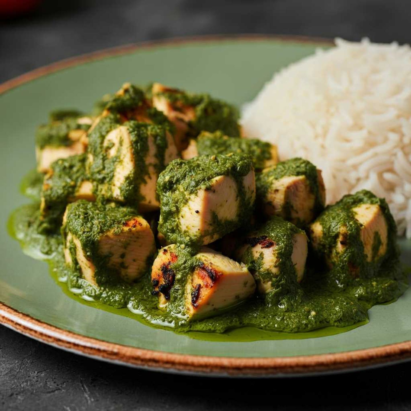 Chicken Molokhiya