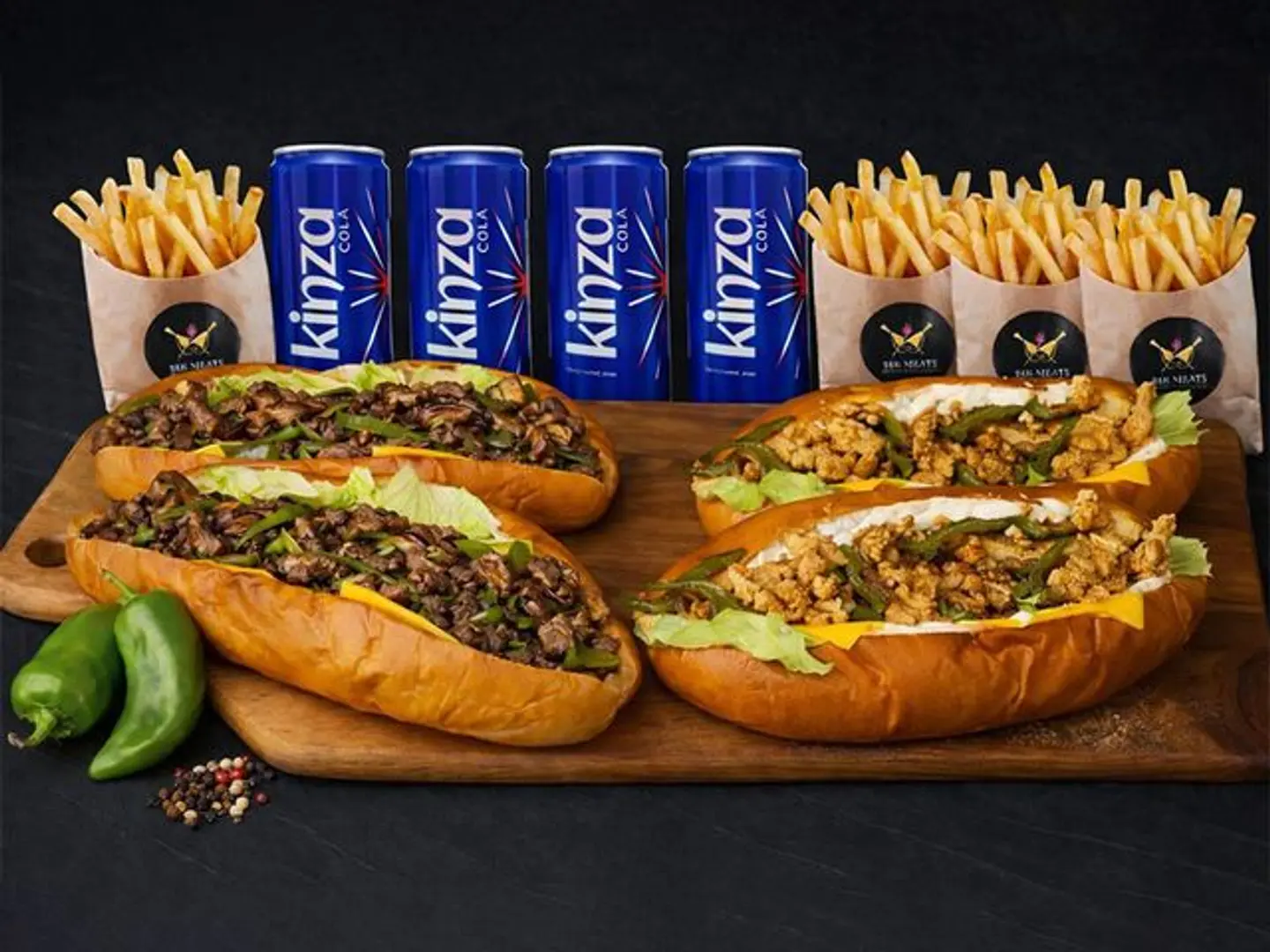 Philly Meal Box (4 Persons)