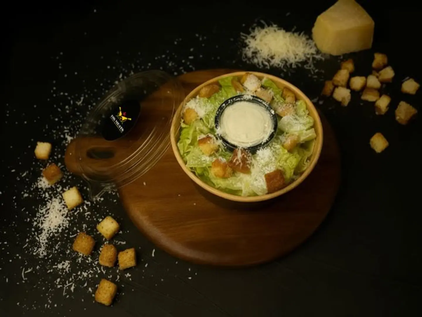 سلطة سيزر بالدجاج