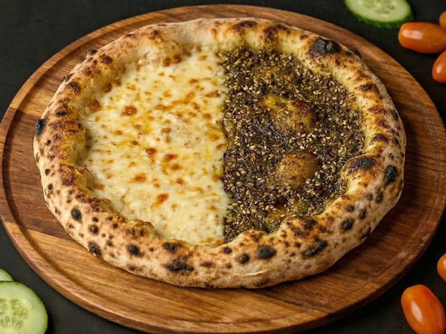 Zaatar With Cheese Mankoushe Italy