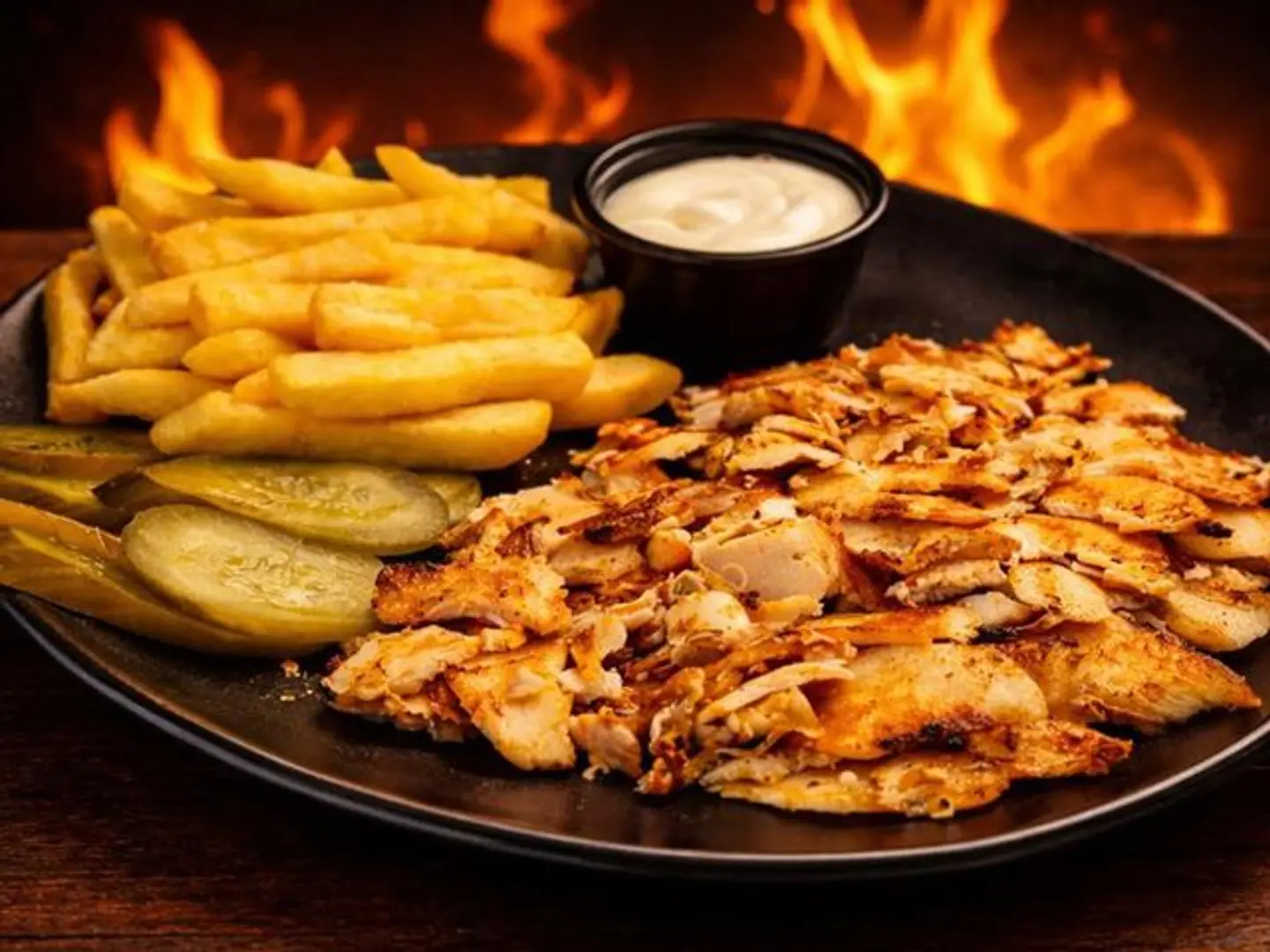 Chicken Shawarma Plate