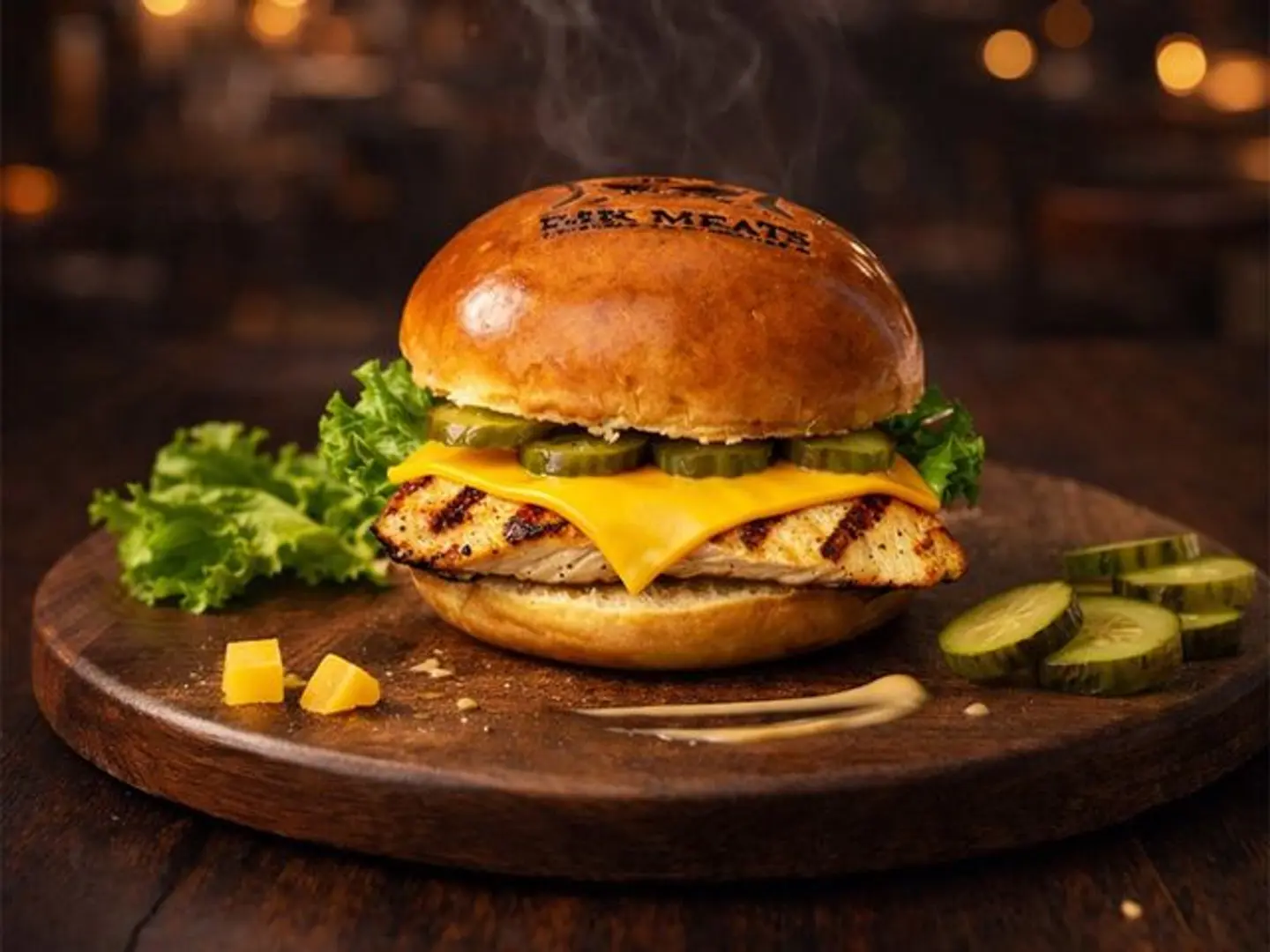 "Grilled Chicken Burger (Large – 150 Grams)"