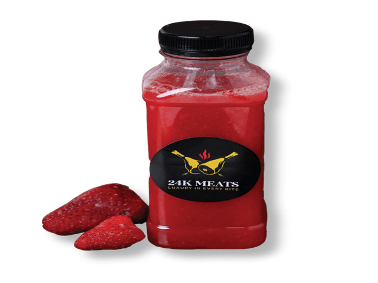 عصير الفراولة الطازجة