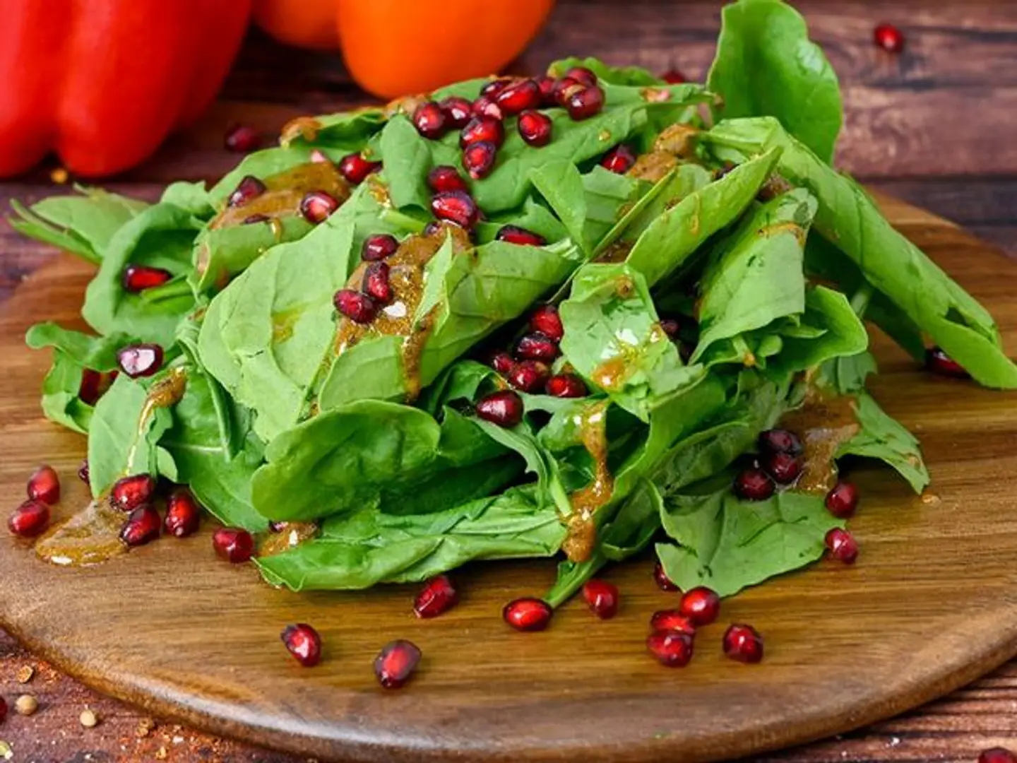 Pomegranate Arugula Salad