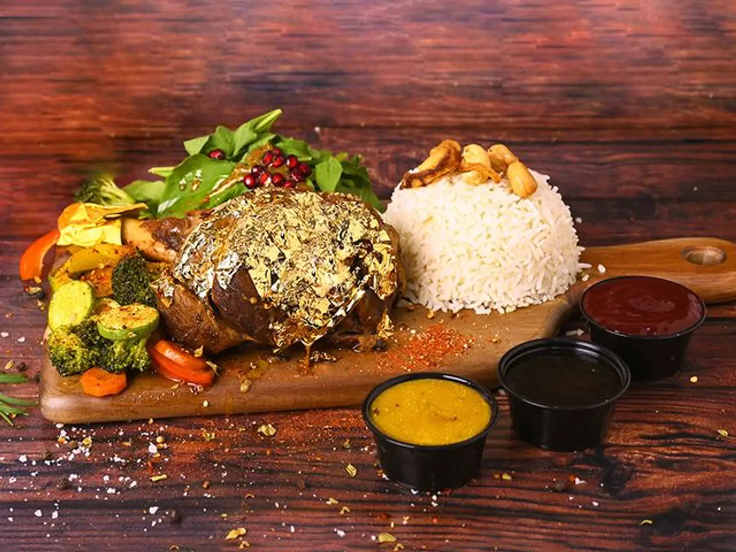 24 K Lamb Shanks