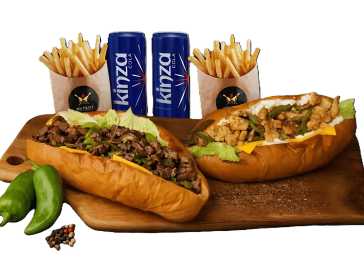 وجبة فيلي لشخصين