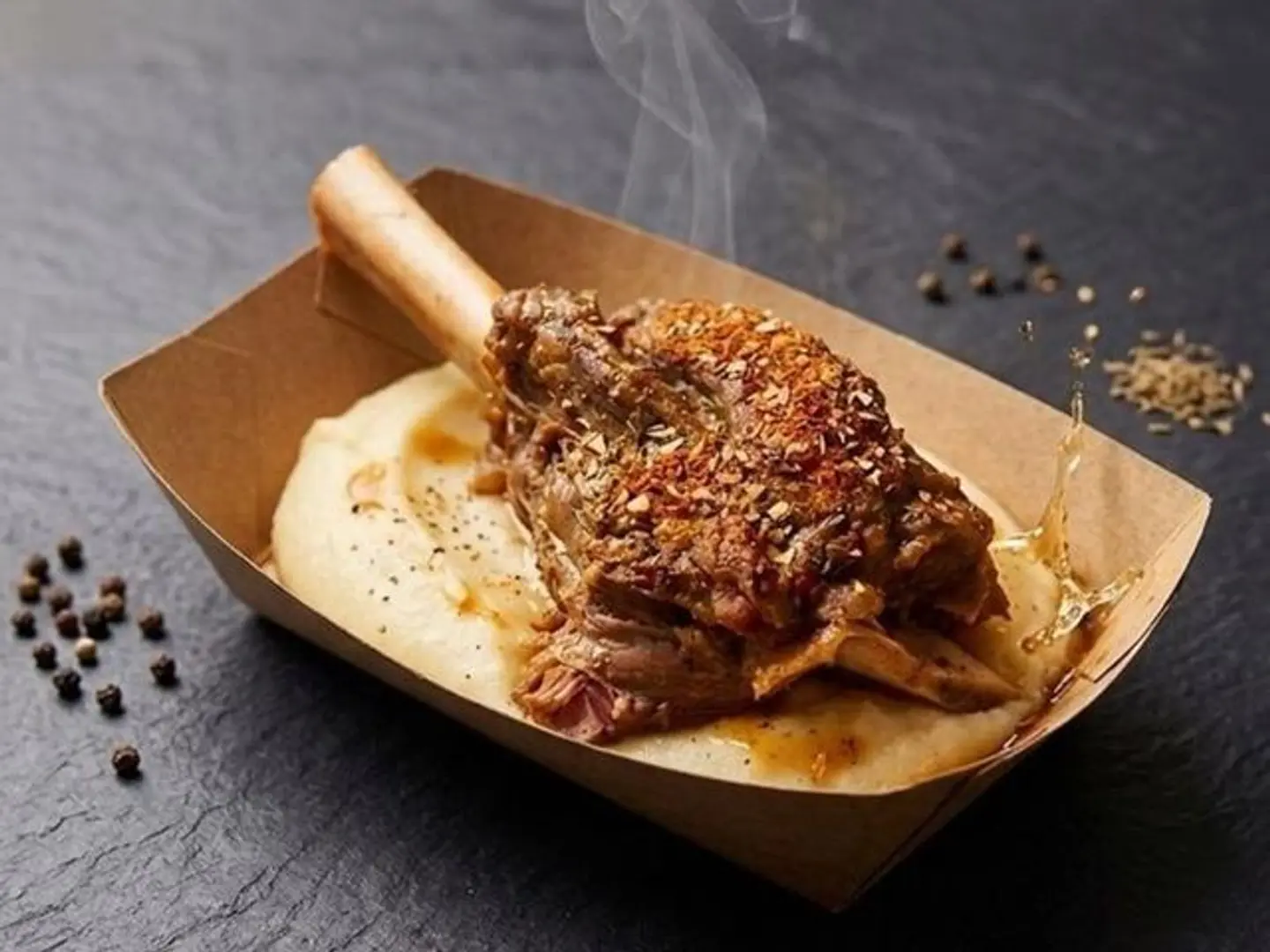 Lamb Shank Plate