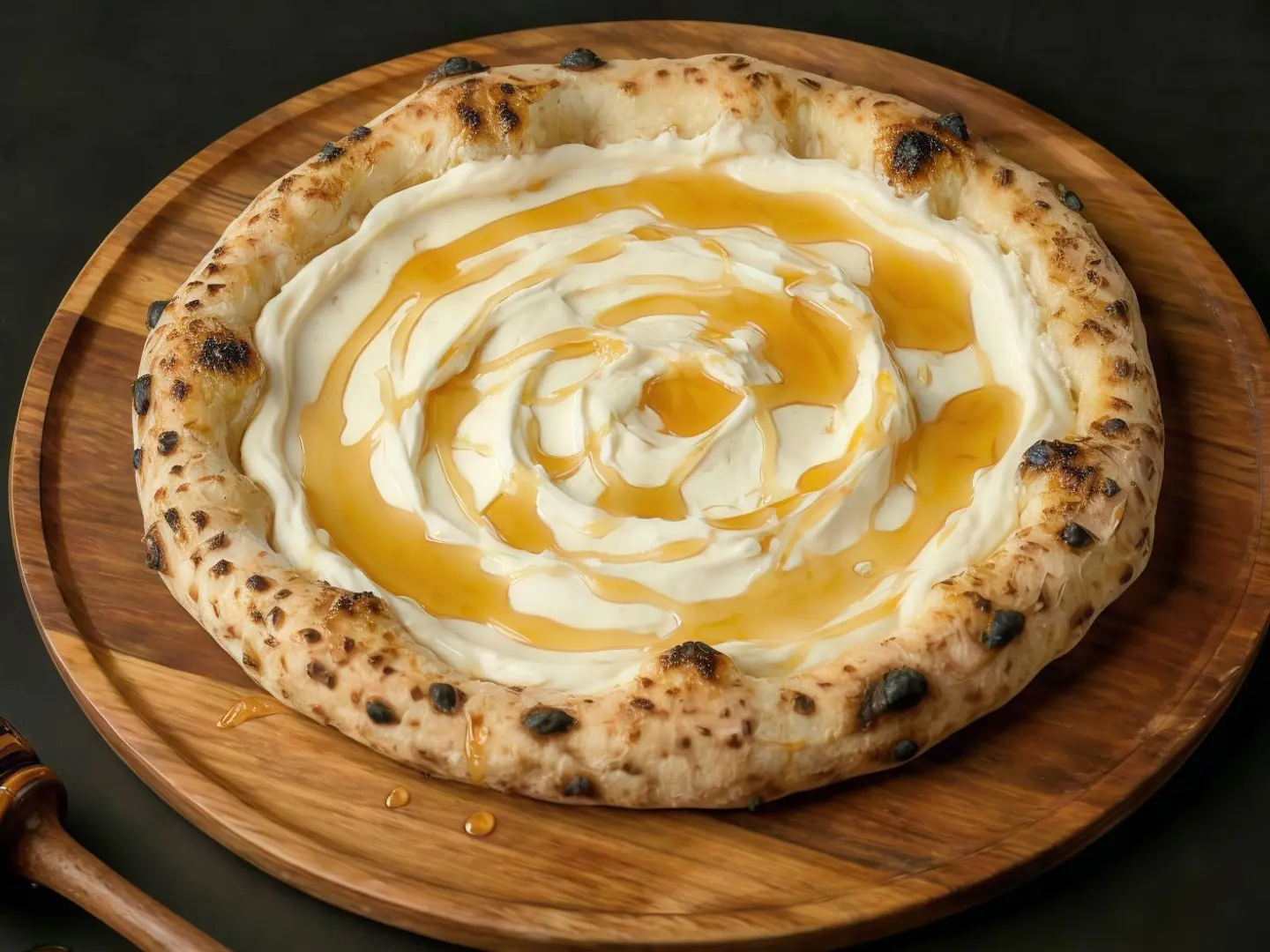 Labneh With Honey Mankoushe Italy