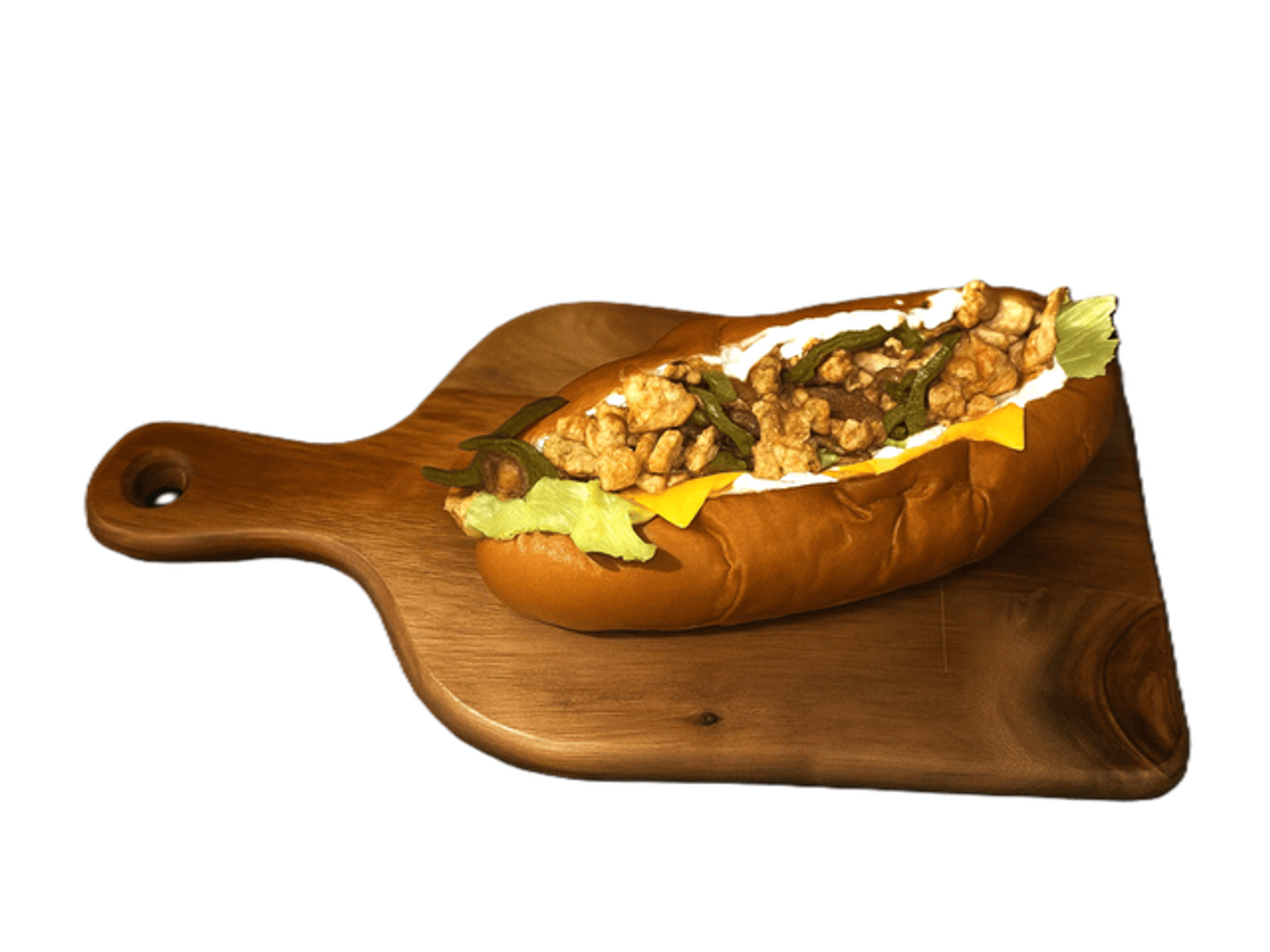 ساندويتش فيلي تشكن ساندويتش فيلي ستيك