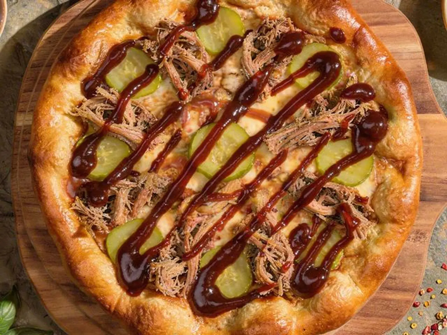 Brisket Pizza