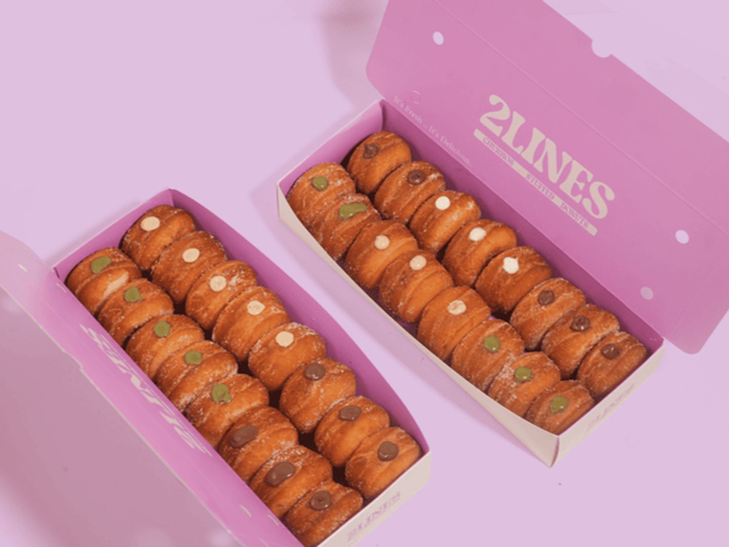 Stuffed Donuts 32 Pieces