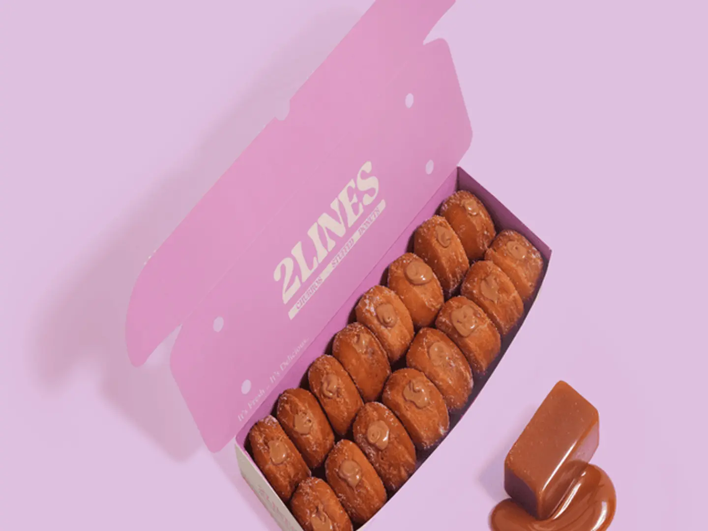 دونات محشية بحشوة السبكيولوس